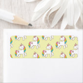 Etiket pasteelgeel Unicorn (Insitu)