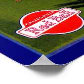 Etiket Paula uit Santa Paula uit de jaren twintig Poster (Hoek)