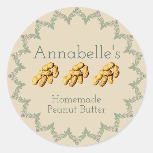 ETIKET PINDAKAAS (Voorkant)