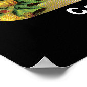 Etiket pompoenzaad poster (Hoek)