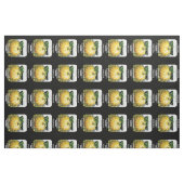 Etiket pompoenzaad stof (Fat Quarter)