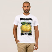 Etiket pompoenzaad t-shirt (Voorkant volledig)