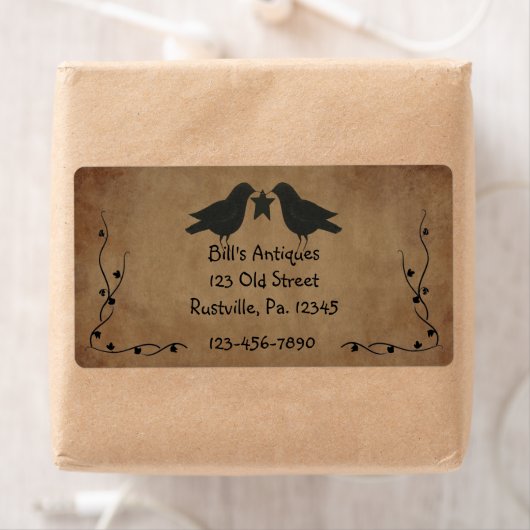 Etiket primitief kroonproduct (Insitu)