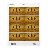 Etiket primitieve Ornamenten (Full Sheet)