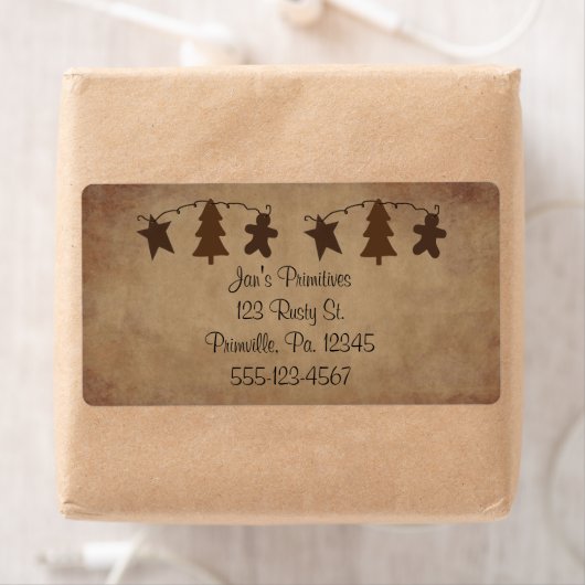 Etiket primitieve Ornamenten (Insitu)