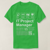 ETIKET PROJECTMANAGER T-SHIRT (Design voorkant)
