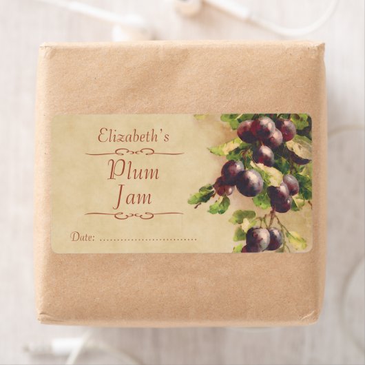 Etiket pruimenconserven (Insitu)