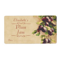 Etiket pruimenconserven