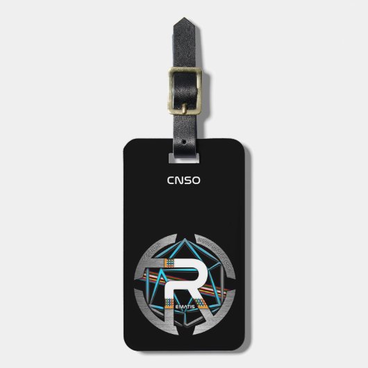 ETIKET REMATIS BAGAGELABEL (Voorkant verticaal)