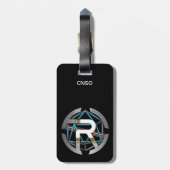 ETIKET REMATIS BAGAGELABEL (Achterkant verticaal)