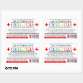 Etiket rillingspil (Vel)