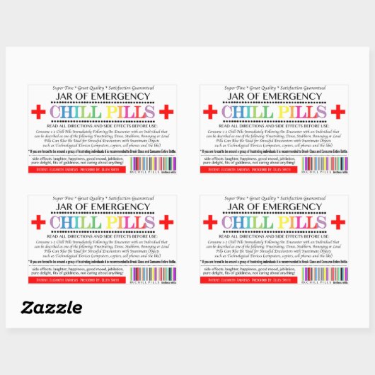 Etiket rillingspil (Vel)