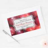 Etiket rode pellapjam (Envelop)