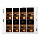 Etiket rode wijn (Full Sheet)