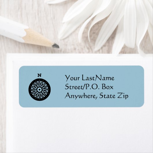 Etiket - Roos Compass (Insitu)