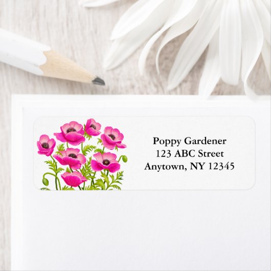 Etiket roze tuinbouillon (Insitu)