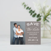  ETIKET | SLA DE DATUM VAN AANKONDIGING OP (Staand voorkant)