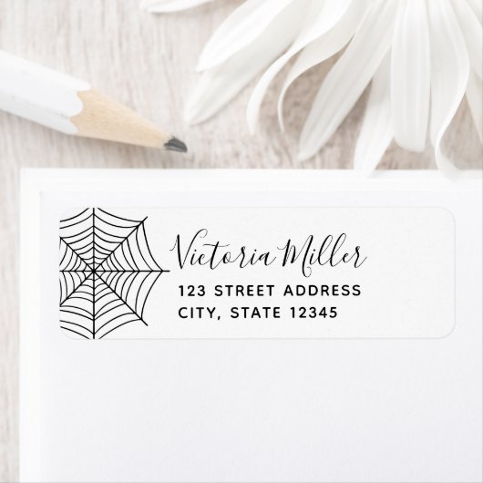 Etiket spin Web Halloween Return (Insitu)
