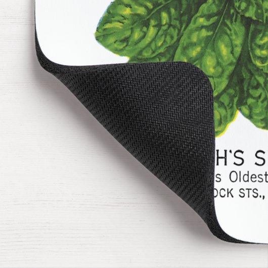 Etiket spinazie muismat (Hoek)