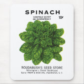 Etiket spinazie muismat (Voorkant)
