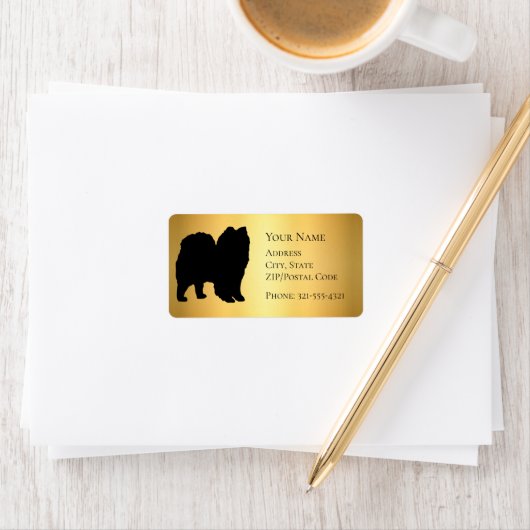 Etiket spitz Silhouette (Insitu)