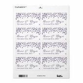 Etiket stomp waterfles (Full Sheet)