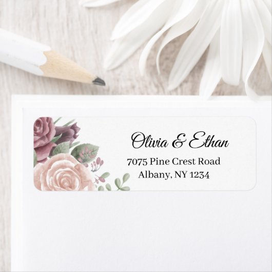 Etiket "Stusty Roos Flowers" (Insitu)