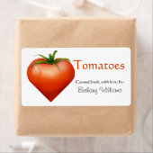 Etiket tomateninblikken (Insitu)