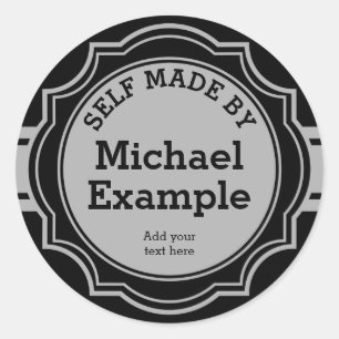  Etiket trans. wit 12 + uw rug. en tekst