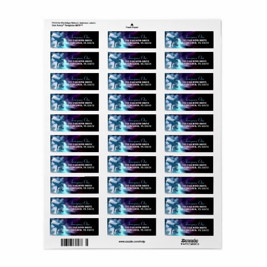 Etiket TURBO Force Vliegtuig (Full Sheet)