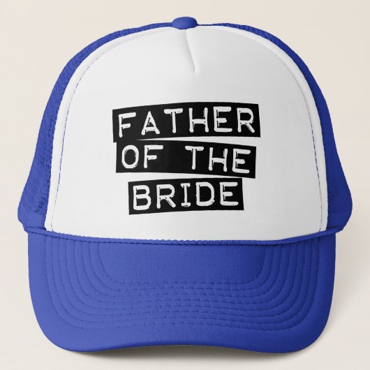 Etiket Vader van de Bride Trucker Pet (Voorkant)