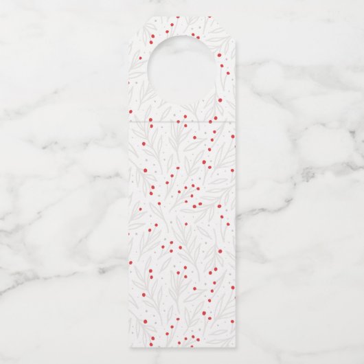  Etiket Vakje Fles Hang Label (Achterkant)