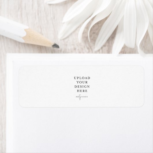 Etiket van 0,75 x 2,25 inch - Liggend (Insitu)