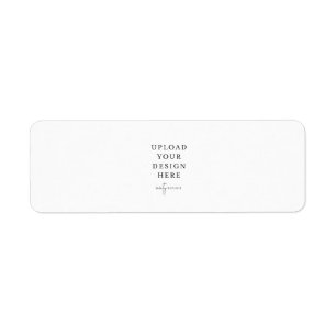 Etiket van 0,75 x 2,25 inch - Liggend