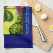 Etiket van 1930 op fruitkratten Shamrock Navel Sin Theedoek (Quarter Fold)