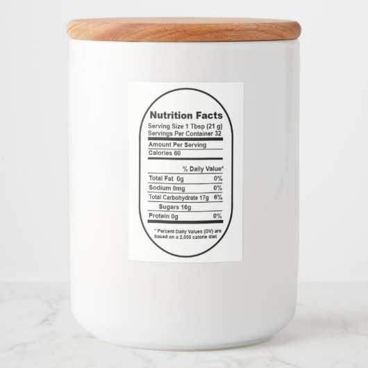 Etiket van de kattenhoning (Voorkant)