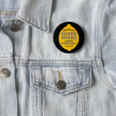 etiket van de lakens ronde button 5,7 cm (In situ)