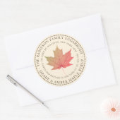 ETIKET VAN DE STAAT VAN HET SYRUP VAN HET MAPEL (Envelop)