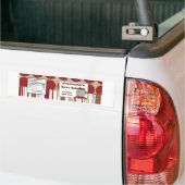 Etiket van de waterfles Cocalo Buttonnen Bumpersticker (Op Truck)