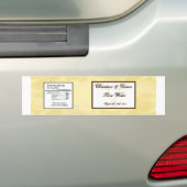 Etiket van de waterfles Cowboy Rodeo Steer Skull T Bumpersticker (Op auto)