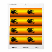 Etiket van de witte witch (Full Sheet)