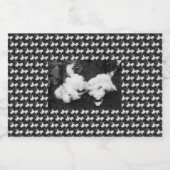 etiket van flesje met vloeibaar flesje (Enkel label)