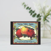  etiket van fruitkratten Art Yakima Valley Apples (Staand voorkant)