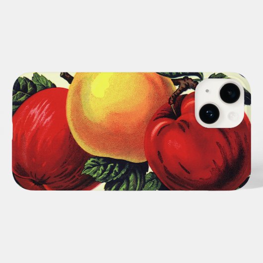 etiket van fruitkratten Art Yakima Valley Apples Case-Mate iPhone Case (Achterkant (horizontaal))