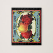  etiket van fruitkratten Art Yakima Valley Apples Legpuzzel (Verticaal)