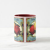 etiket van fruitkratten Art Yakima Valley Apples Mok (Midden)