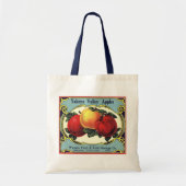  etiket van fruitkratten Art Yakima Valley Apples Tote Bag (Voorkant)