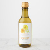 Etiket van gemarmerde producten schoonheidskruiden (Voorkant)