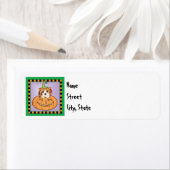 Etiket van Halloween Cavalier (Insitu)