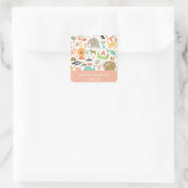 ETIKET VAN HET BOEK: KUSTDIEREN EN ALFABET (Tas)